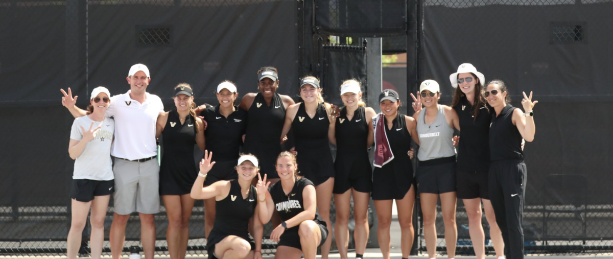 Vanderbilt Womens Tennis advanced to the NCAA Super Regionals after its victory over Ohio State, as photographed on May 5, 2024. (Vanderbilt Athletics)
